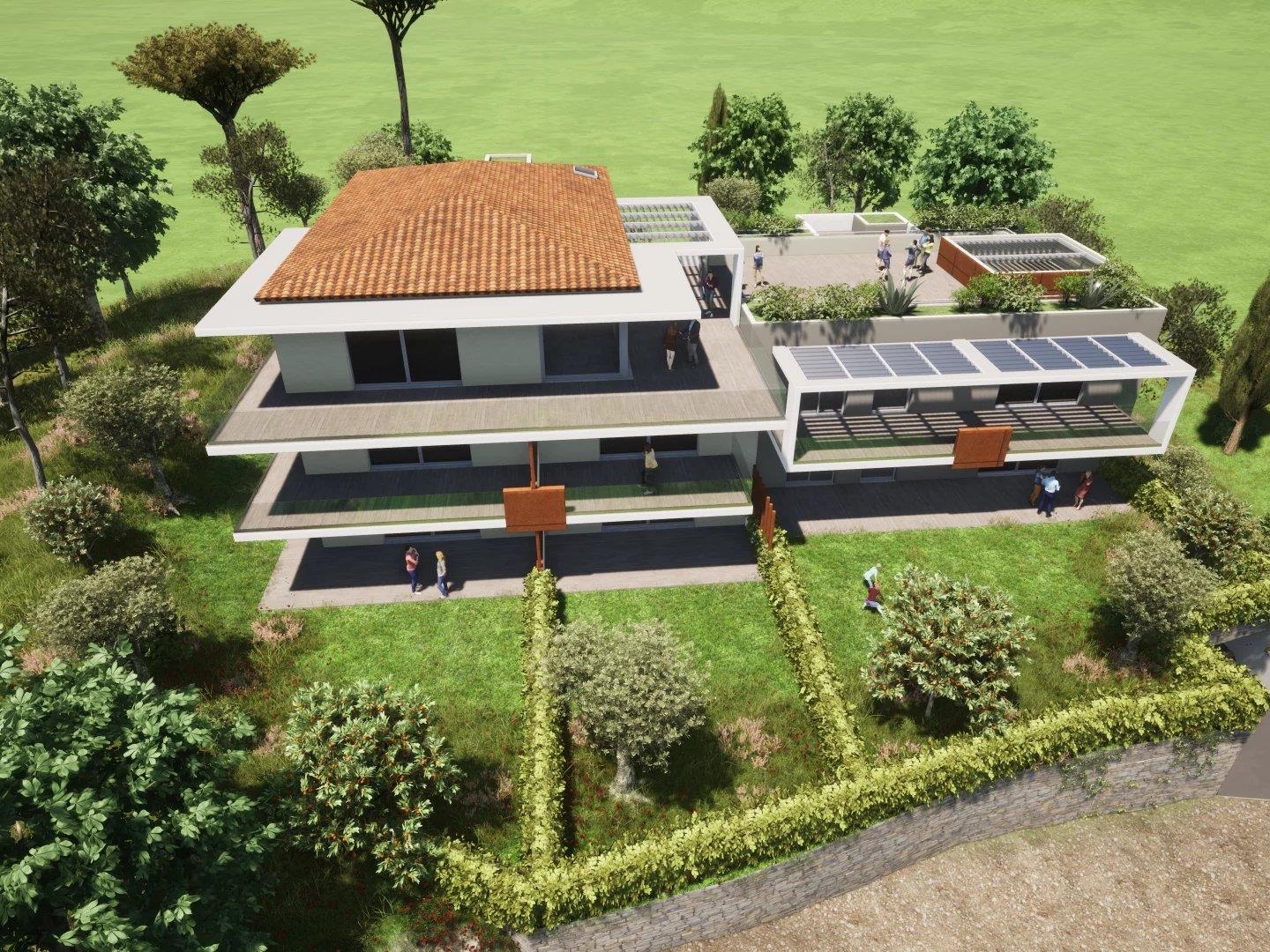 Appartement 4 Pièces - Tres Grand Jardin Et Piscine