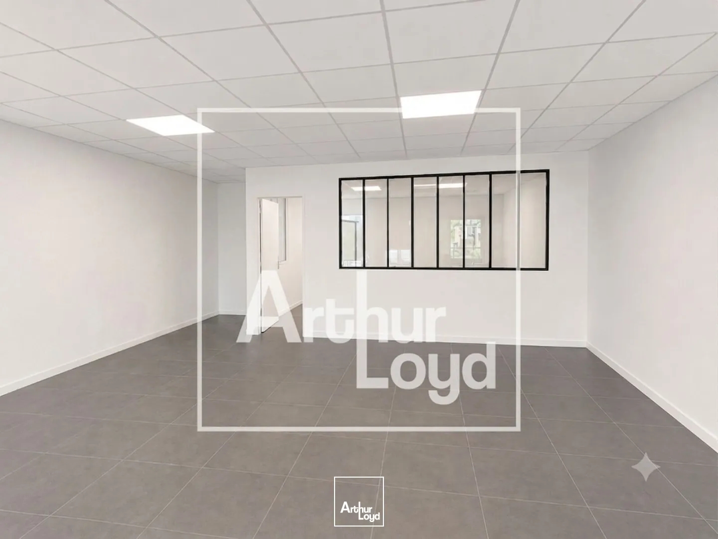 Vente local commercial Uzès dans parc commercial avec visibilité optimale