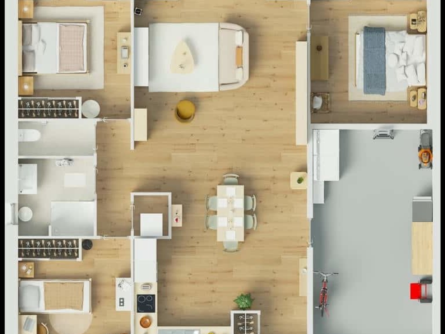 Maison 4 pièces 85 m²