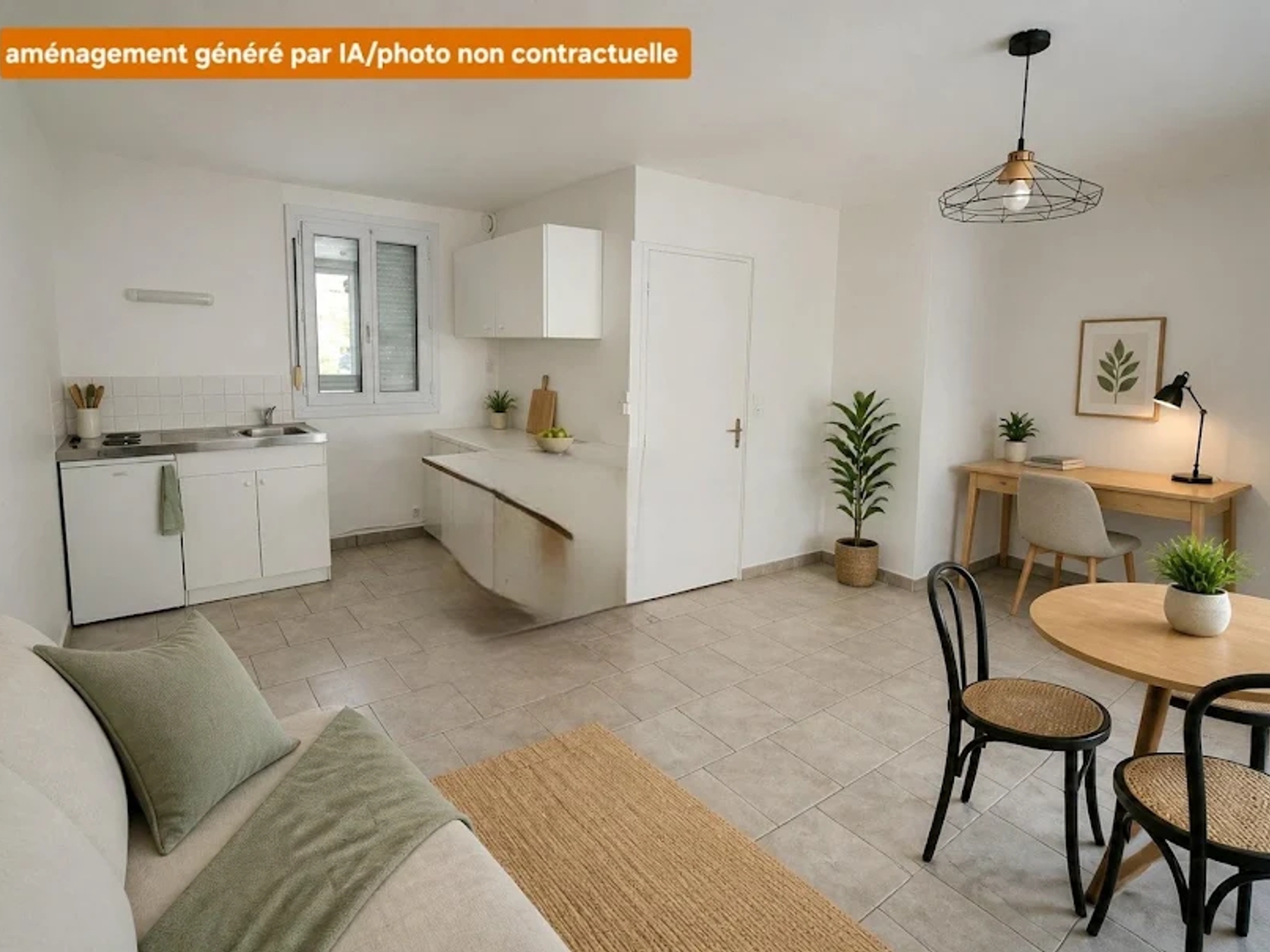 Appartement 1 pièce 25 m²