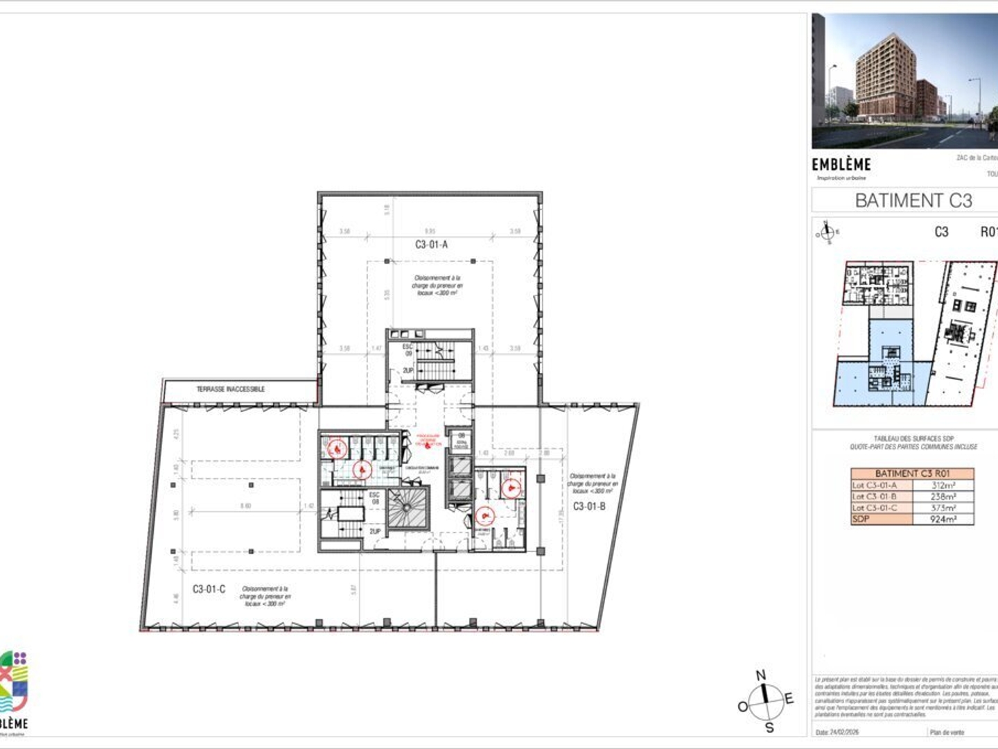 BUREAUX A VENDRE