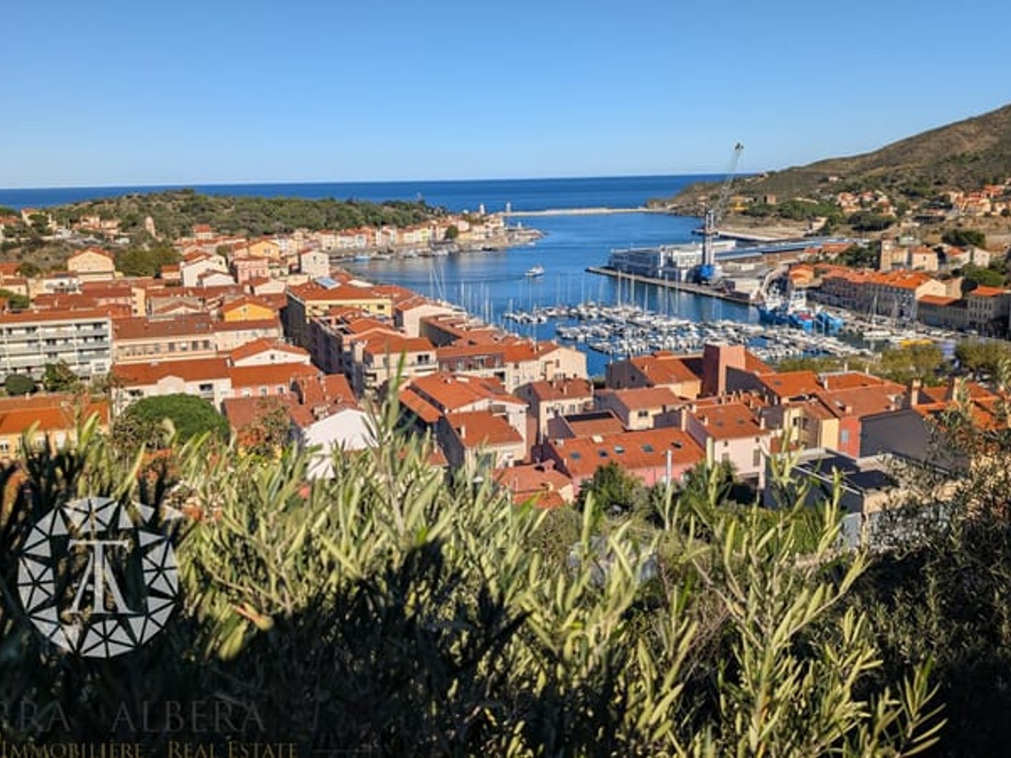 Port-Vendres Terrain constructible avec permis accordé