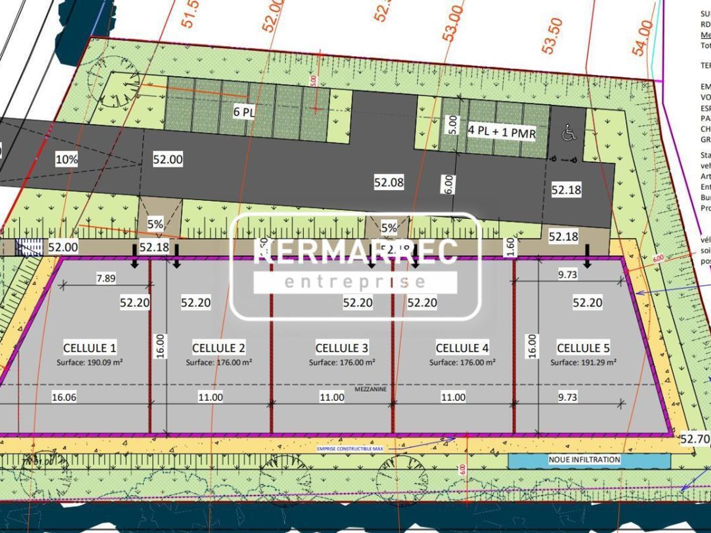 RARE, à la vente, une cellule d'activités de 245 m²