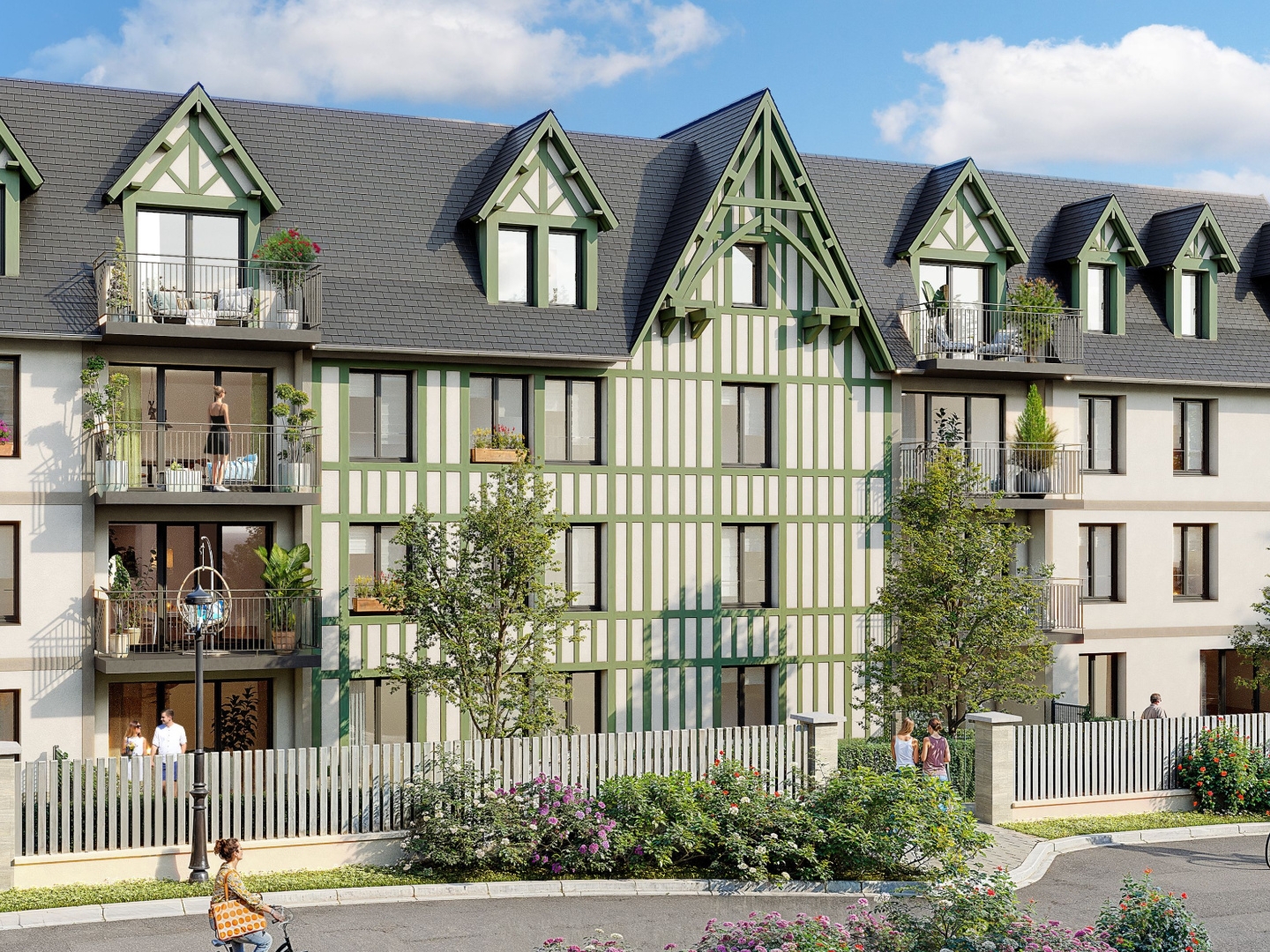 Appartement à vendre - 3 pièces - 67m2 - Benerville-Sur-Mer (14910)