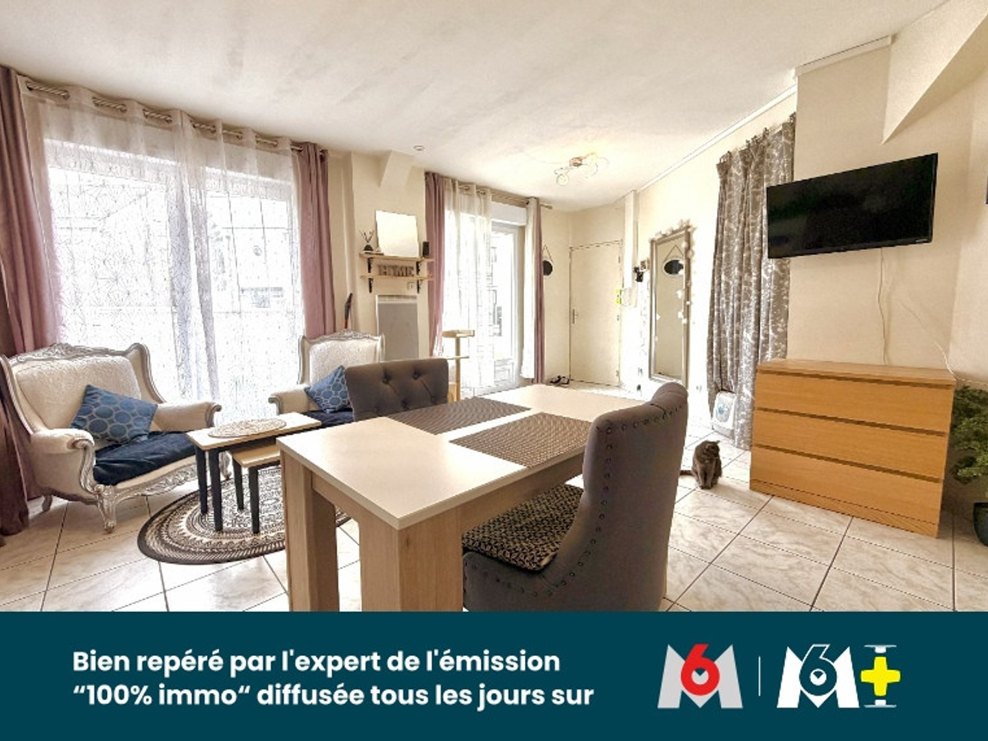 APPARTEMENT - 1 PIECE - LUMINEUX - PETITE COPROPRIETE