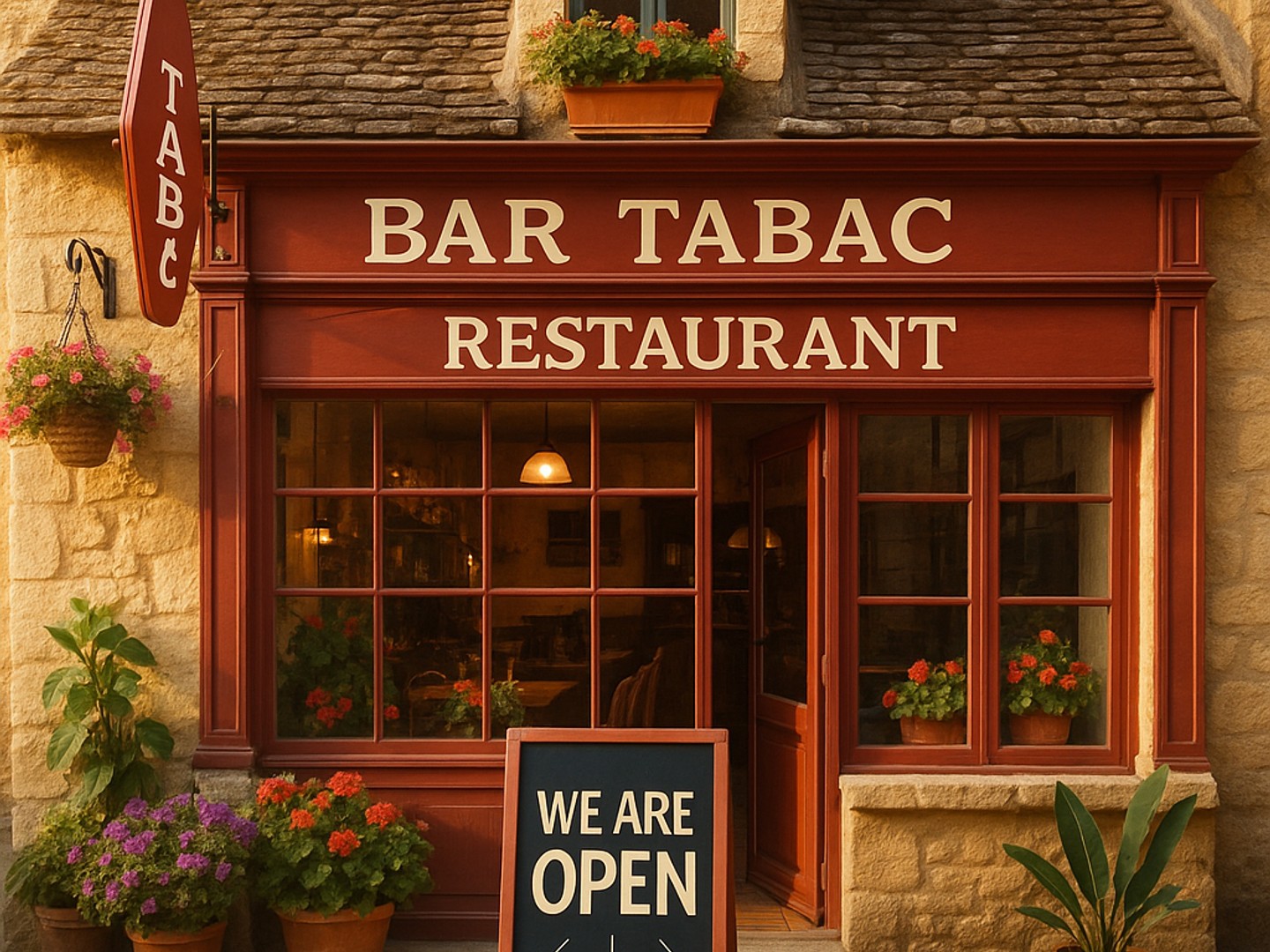 A VENDRE - BAR - TABAC - RESTAURANT - Centre bourg non loin de SAINT-MEEN-LE-GRAND