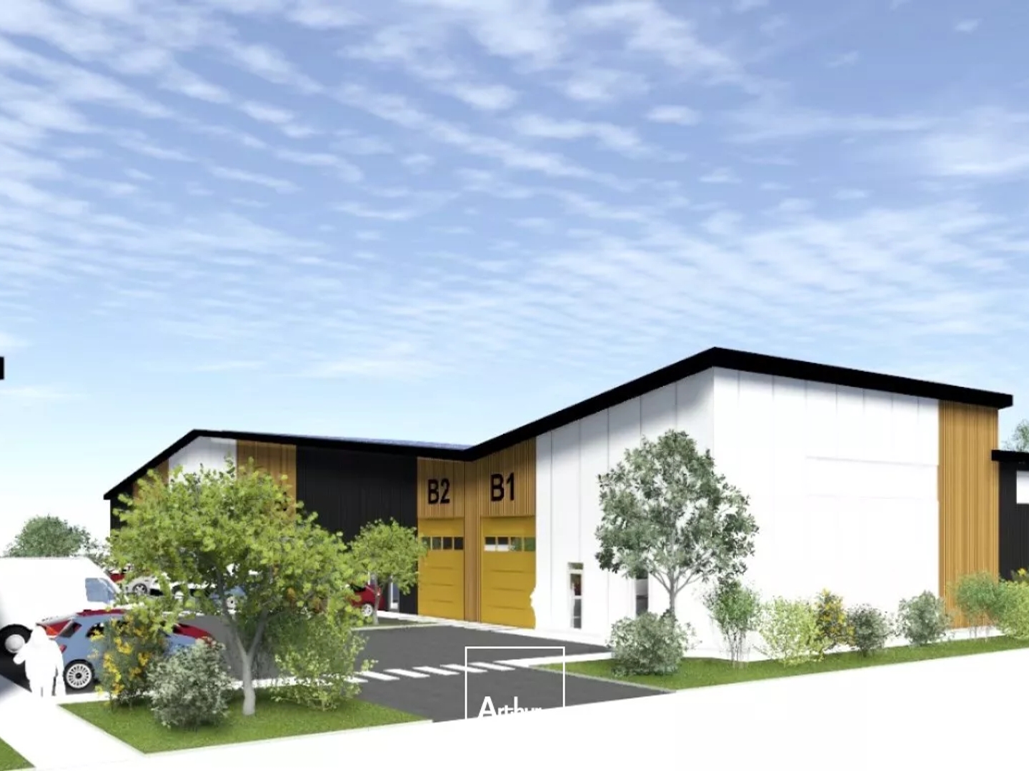 A VENDRE - STOCKAGE - ARTISANAT - CHAUMES EN RETZ - 150 M2 - 300 M2