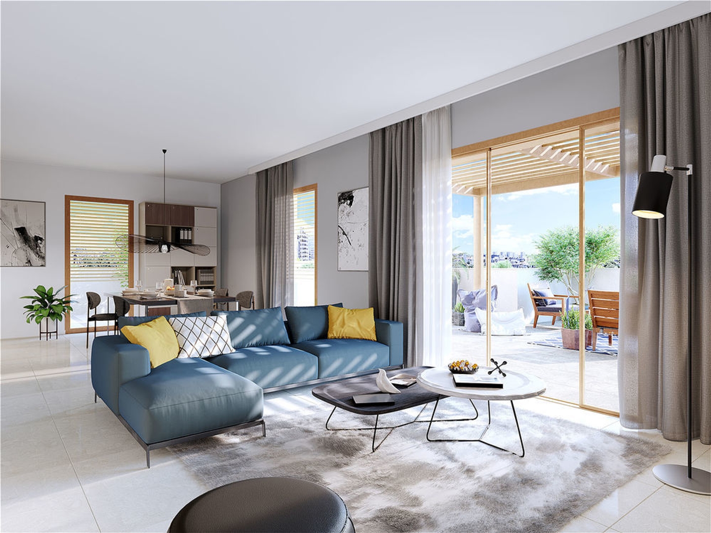 T4 au 1er étage  Terrasse et prestations de qualité à Herrlisheim