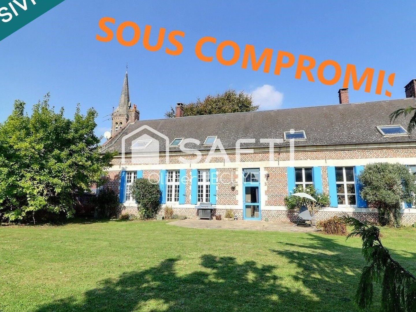 Coup de coeur pour cette maison de caractère de 216 m2 hab. dans un cadre paisible !