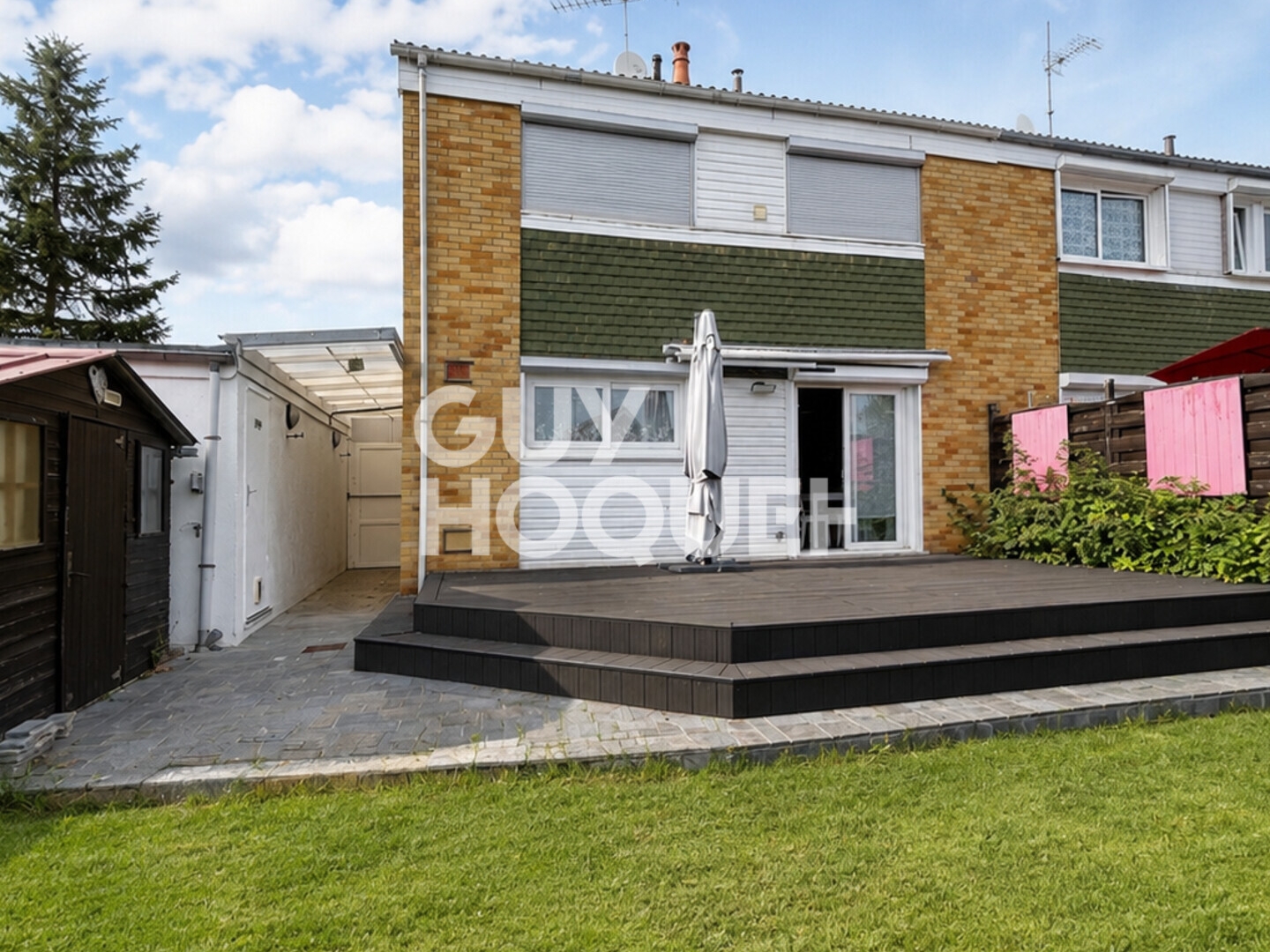 SECTEUR SUD - MAISON DE TYPE 4 D'ENVIRON 87M² AVEC TERRASSE, JARDIN ET GARAGE