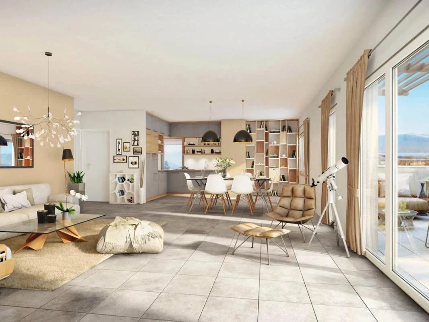 Appartement 2 pièces 43 m²
