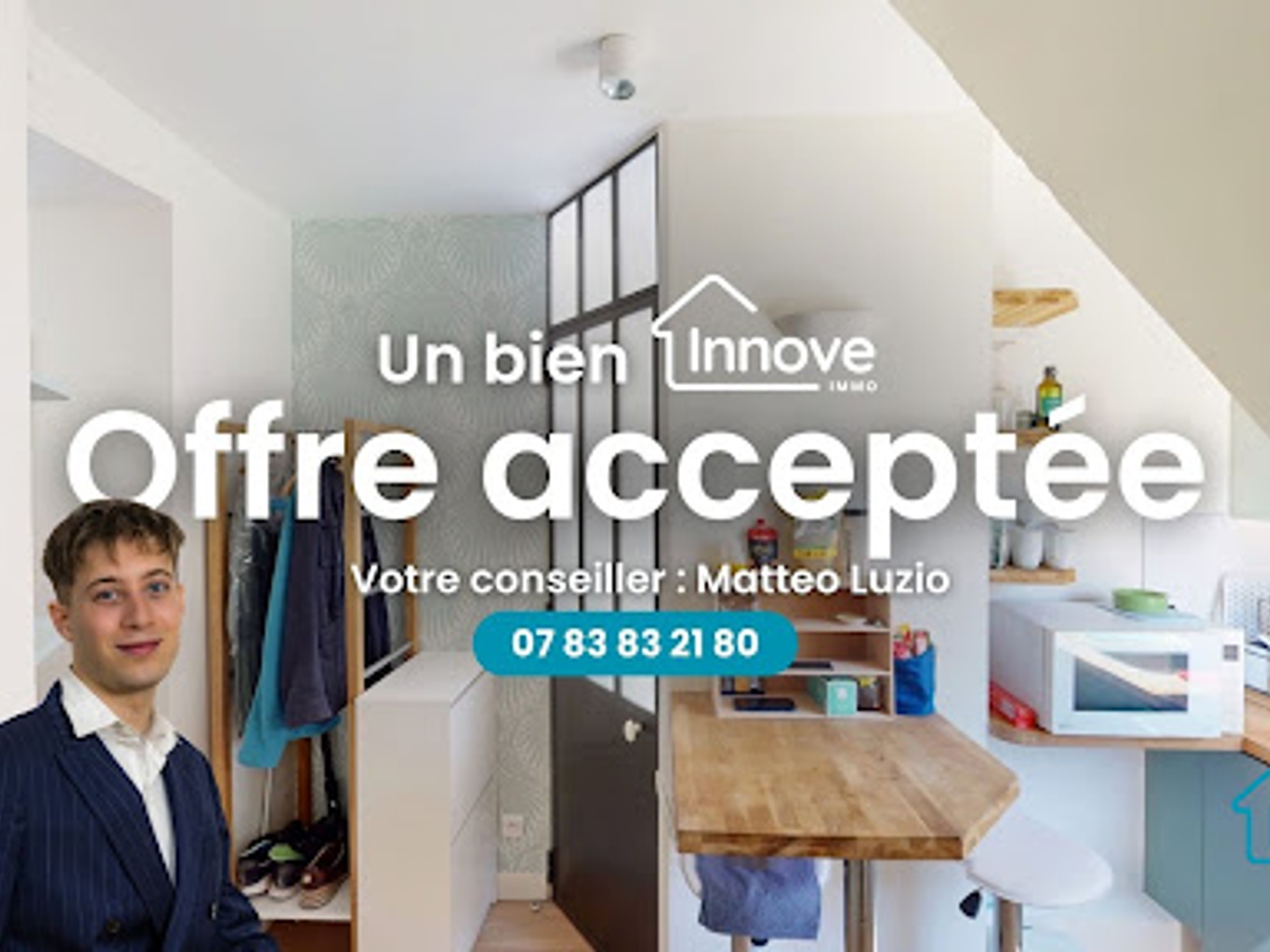 Appartement 1 pièce 14 m²