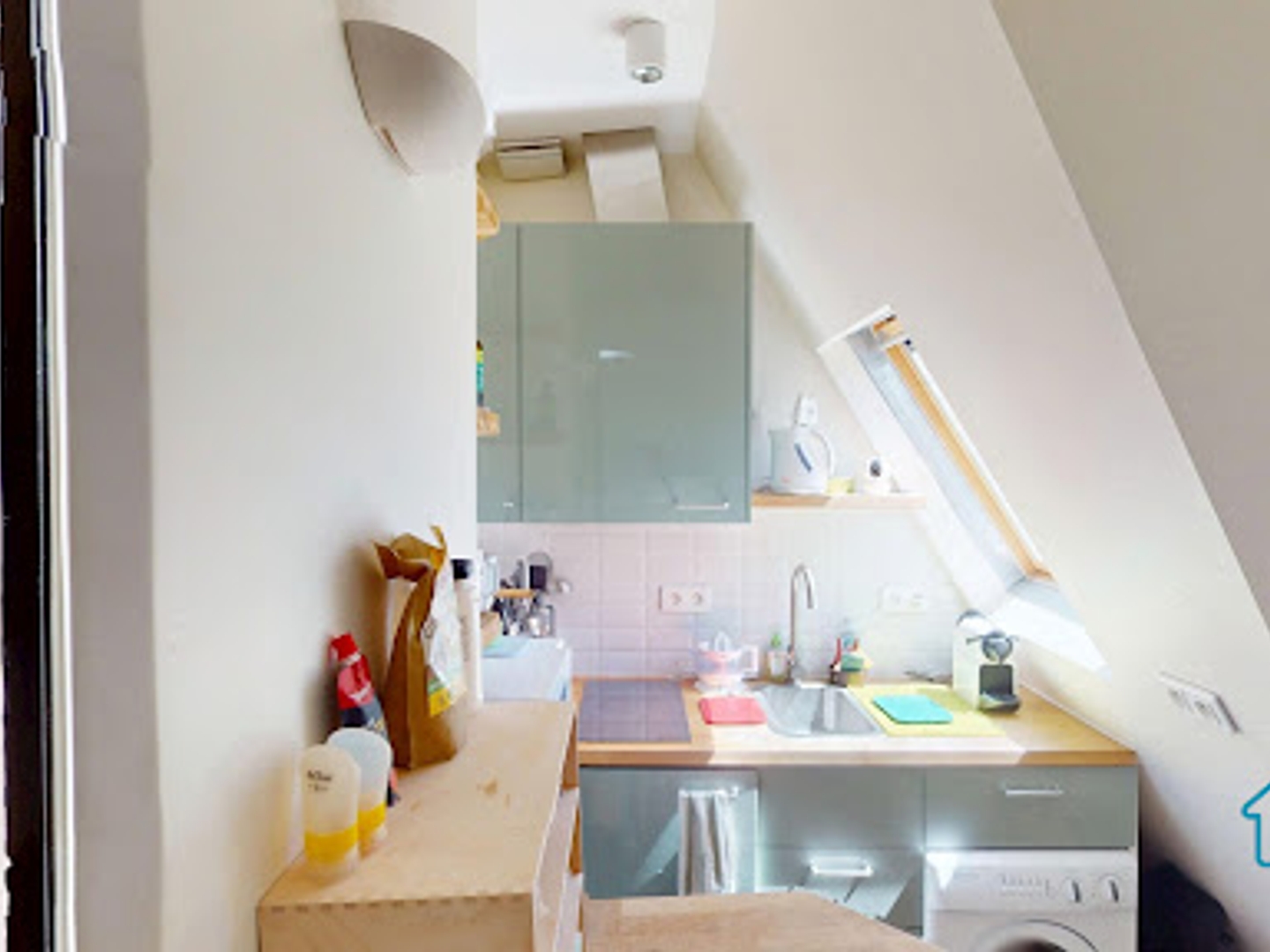 Appartement à vendre - 1 pièce - 14m2 - Paris 17e (75017)