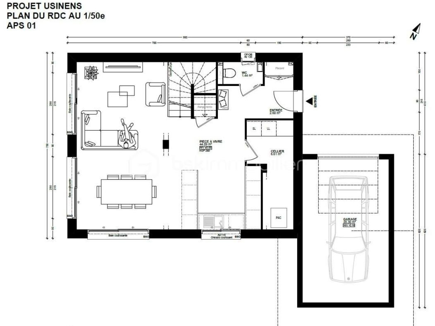 Maison à vendre - 107m2 - Usinens (74910)