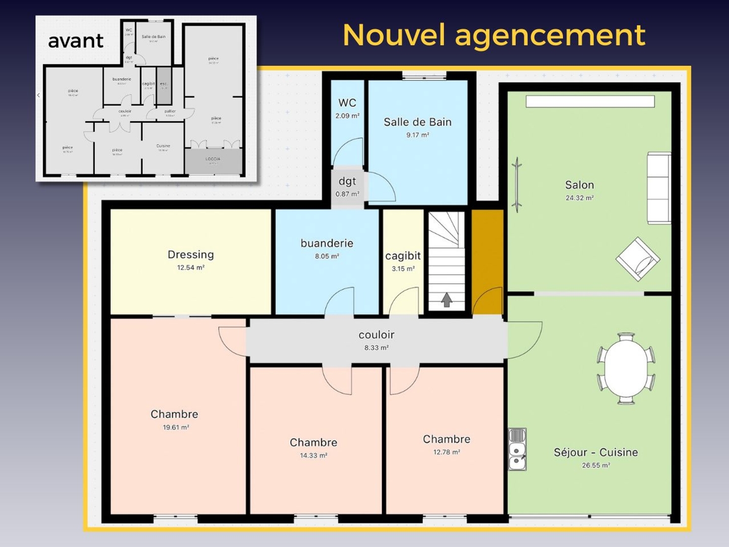 Appartement à vendre - 5 pièces - 128m2 - Arriance (57580)