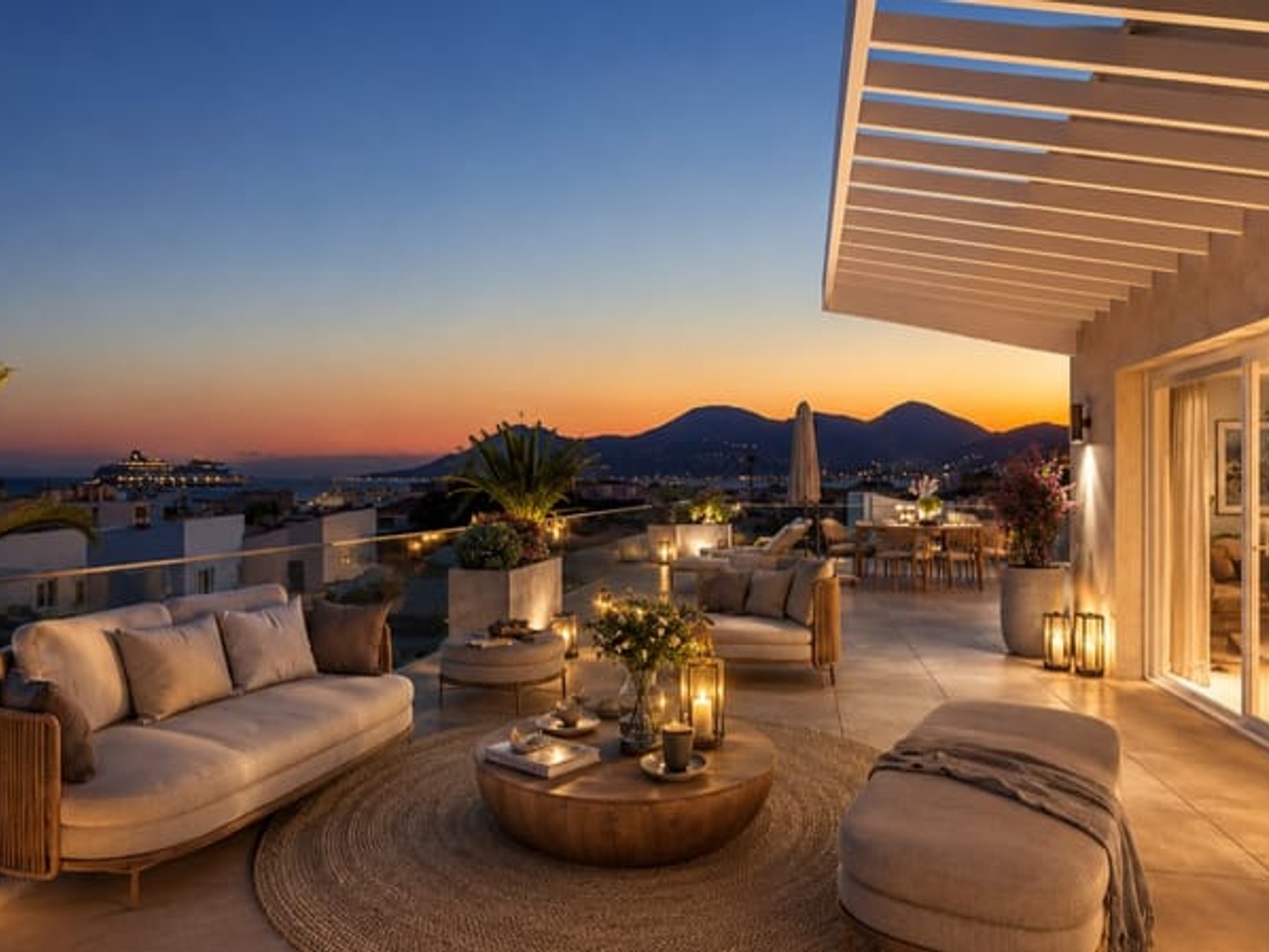 Cannes, entre calme et effervescence — Un 3 pièces au 2e étage avec grand balcon de 29,71 m²