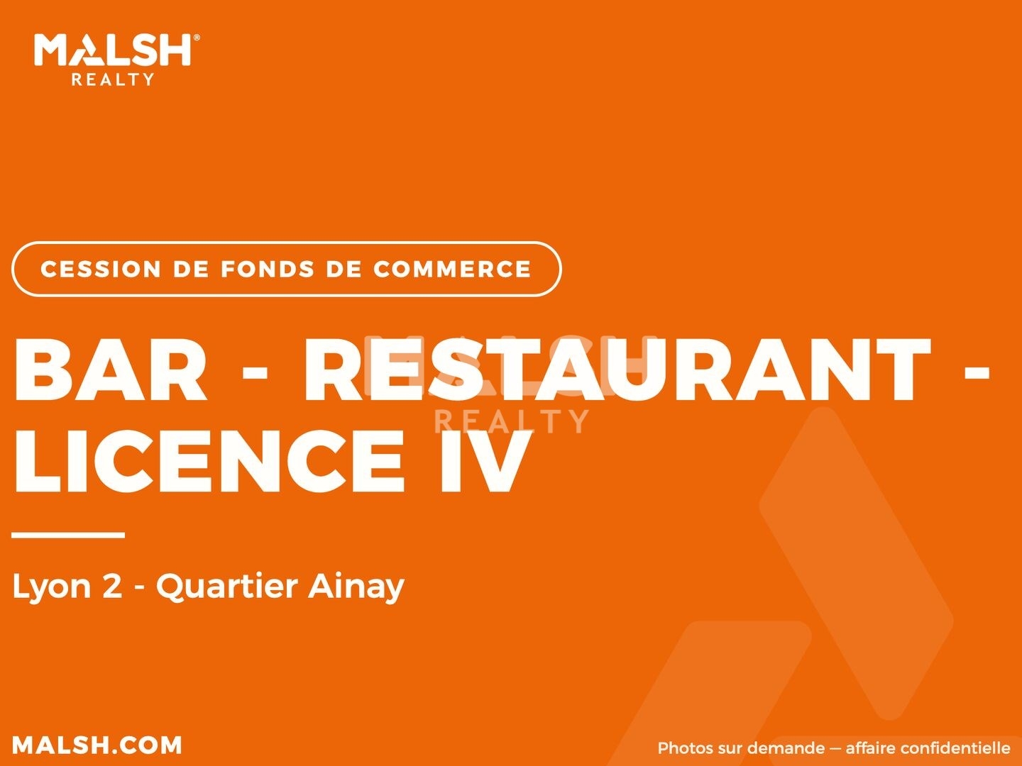 Fonds de commerce 64 m²