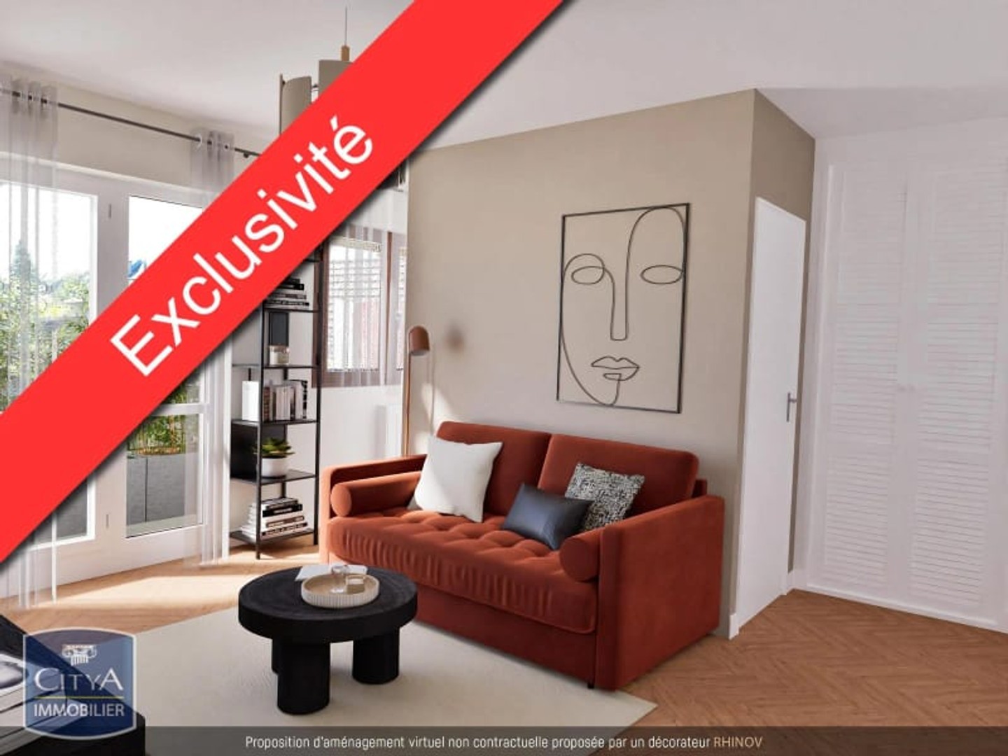 Appartement 2 pièces 37 m²