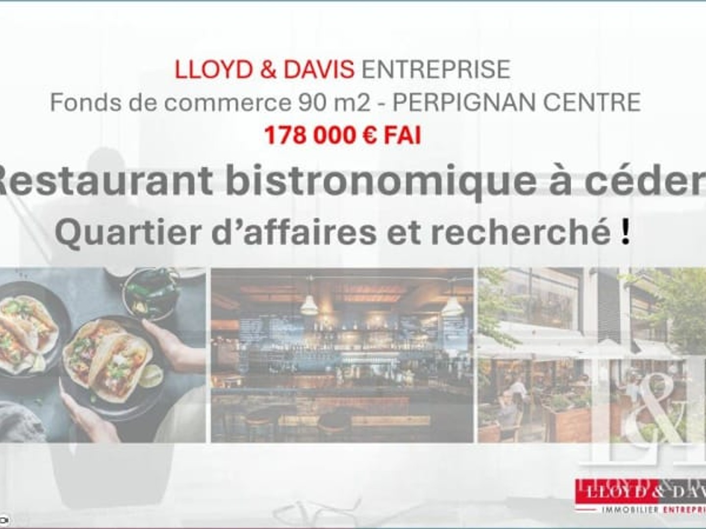 Commerce 1 pièce 90 m²