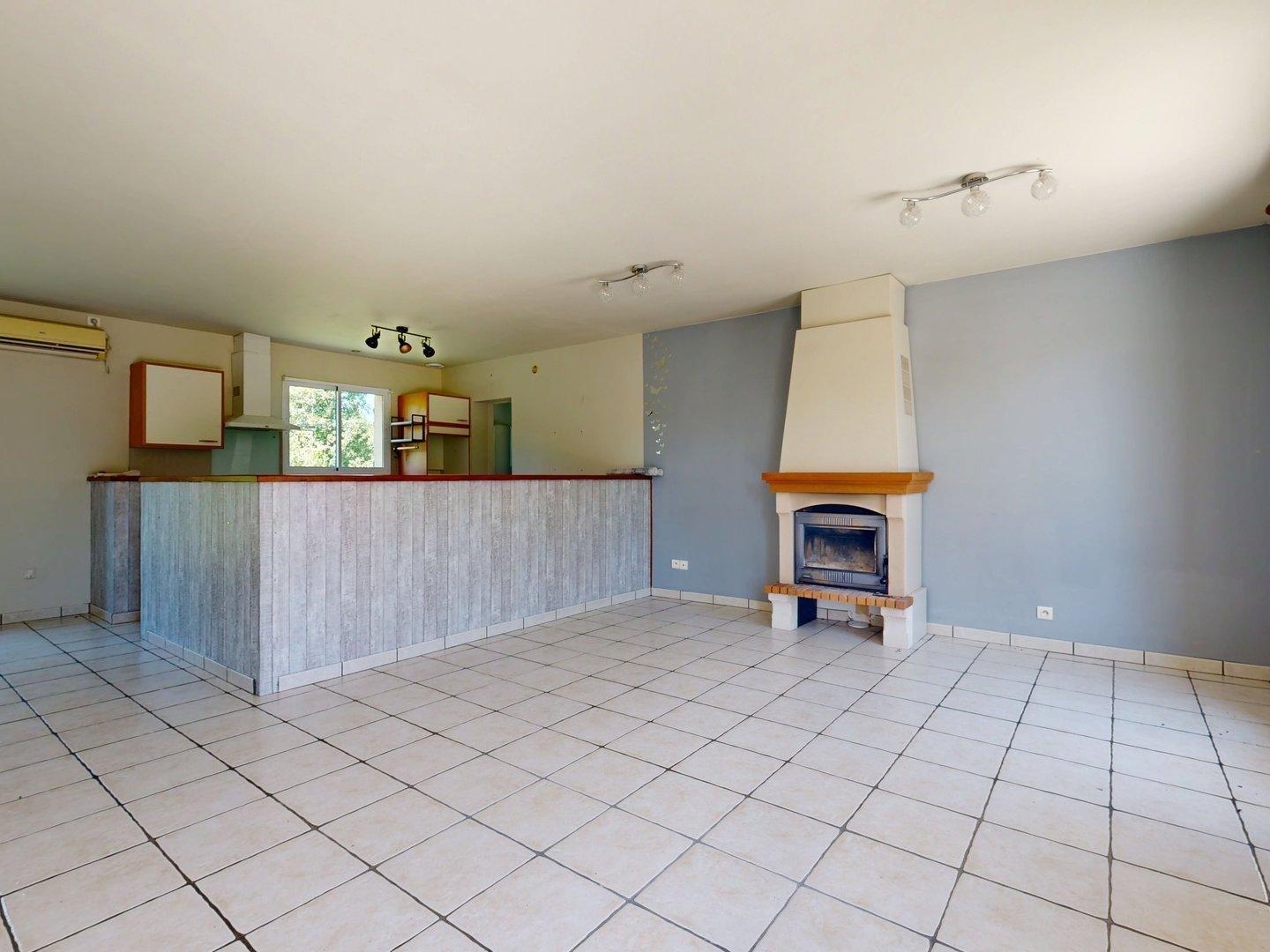 Maison de plain-pied, 3 chambres