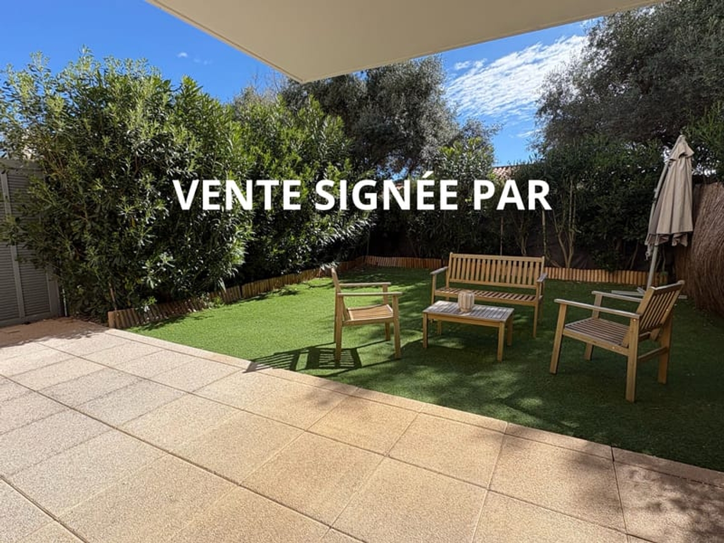 - WEBER IMMOBILIER - TYPE 2 + JARDIN + DOUBLE GARAGE