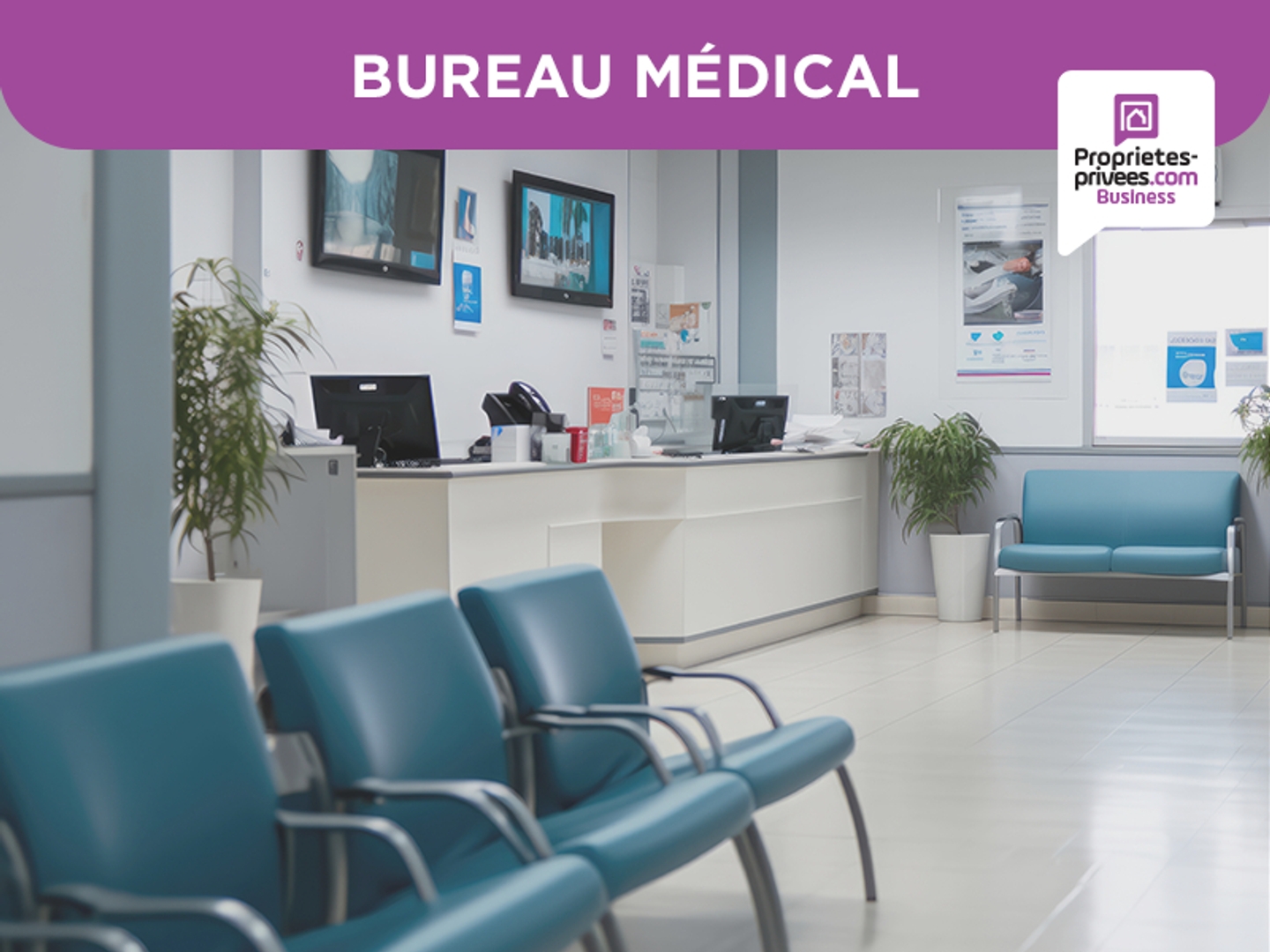 51100 REIMS - MURS PROFESSIONNELS 93 m², BUREAUX