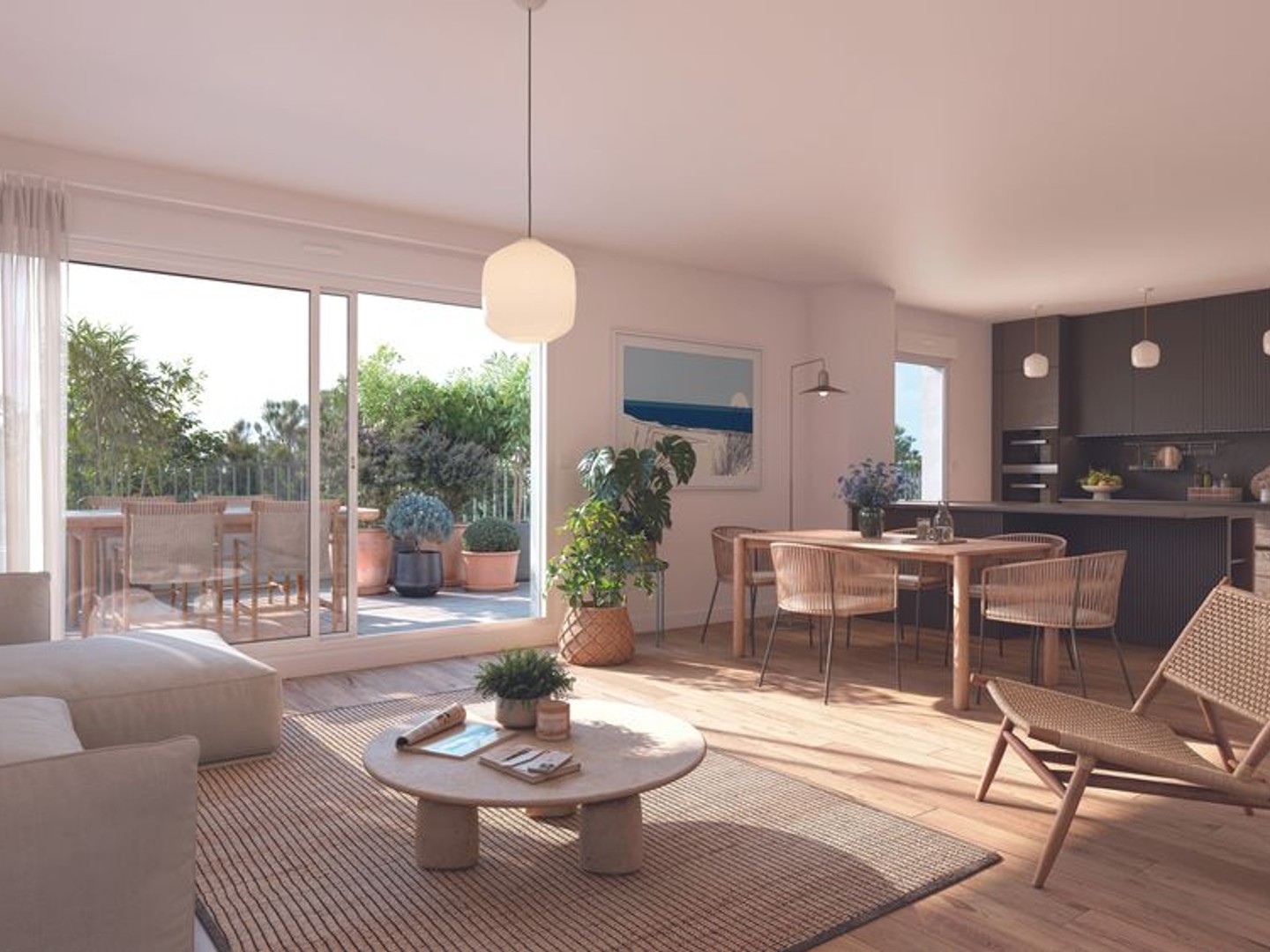 Appartement 3 pièces 61 m²