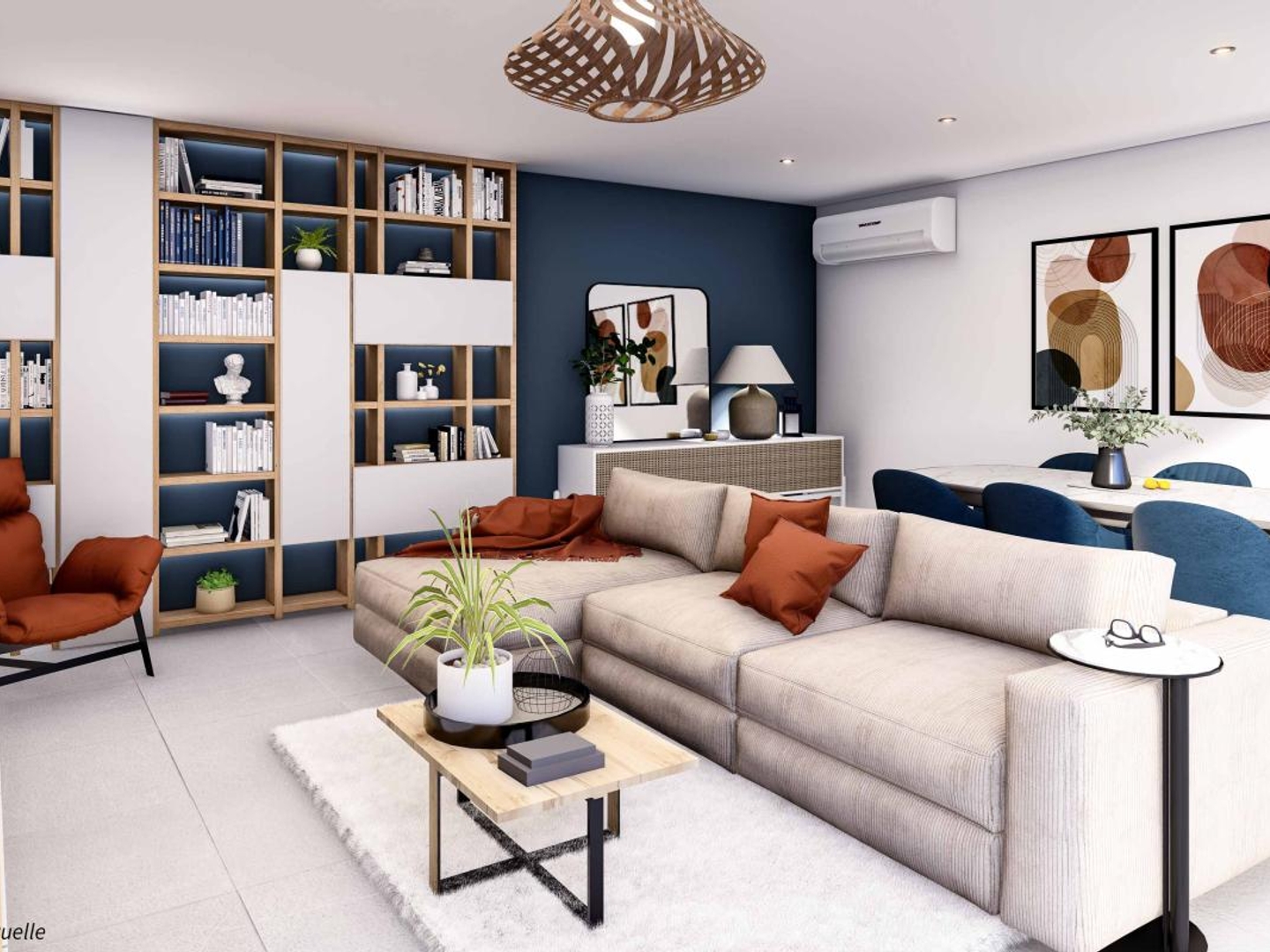 Terrain + maison 75 m²