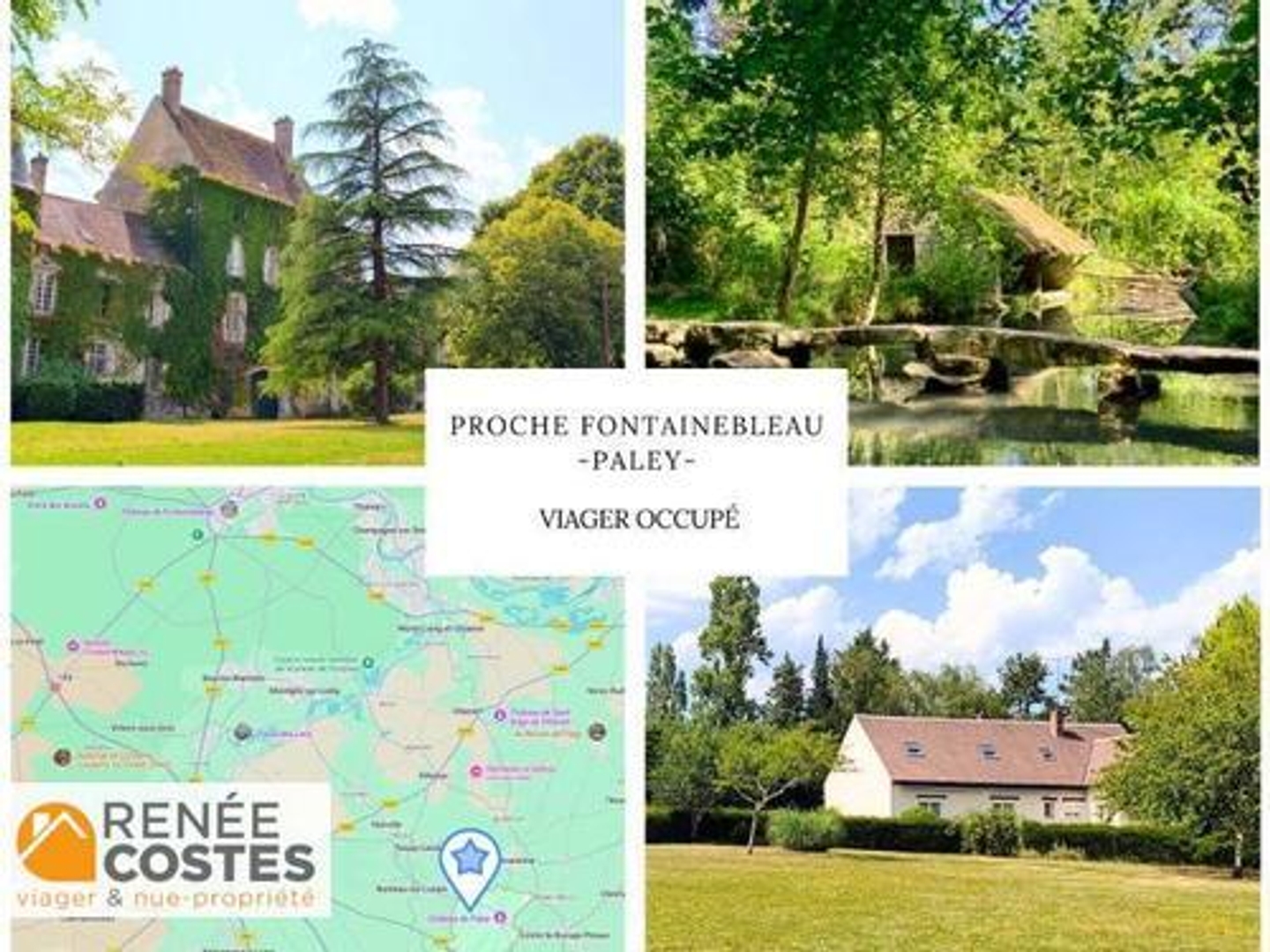 Viager occupé - F85-H84 ans - FONTAINEBLEAU (77300)