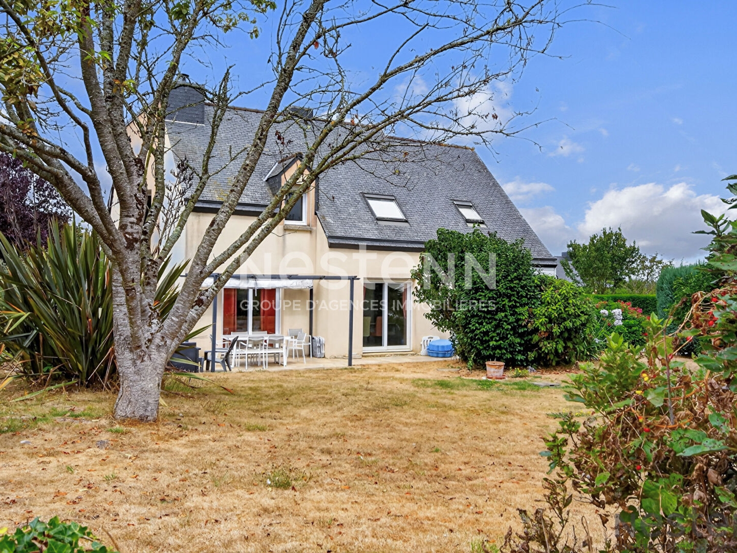 Maison familiale de 120 m² environ sur un terrain de 1 500 m², Pordic, côté Plérin