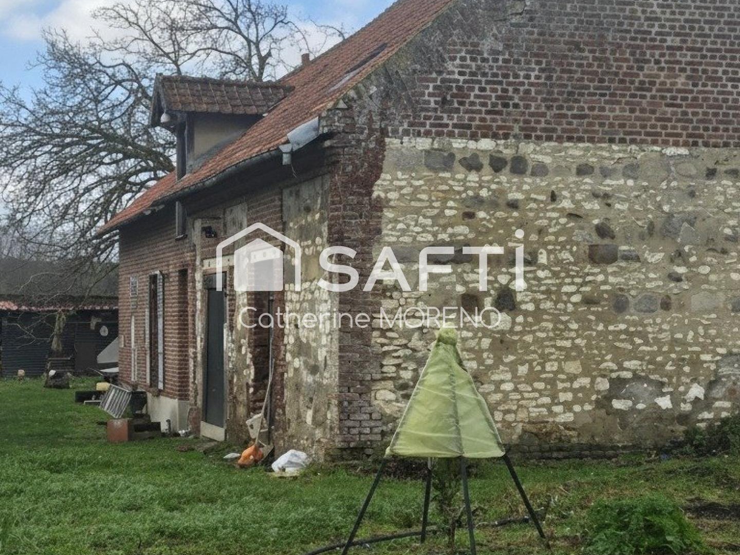 Maison à vendre - 5 pièces - 50m2 - Versigny (02800)
