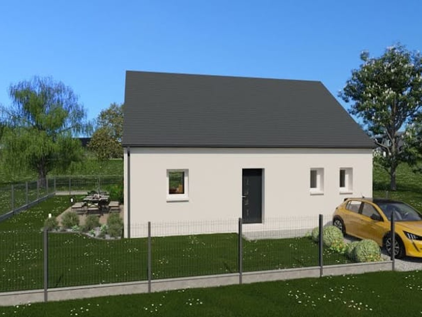 Maison 4 pièces 64 m²