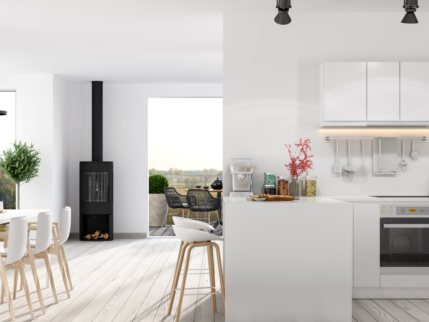 T4 avec terrasse  Genas  80,81 m² - stationnement