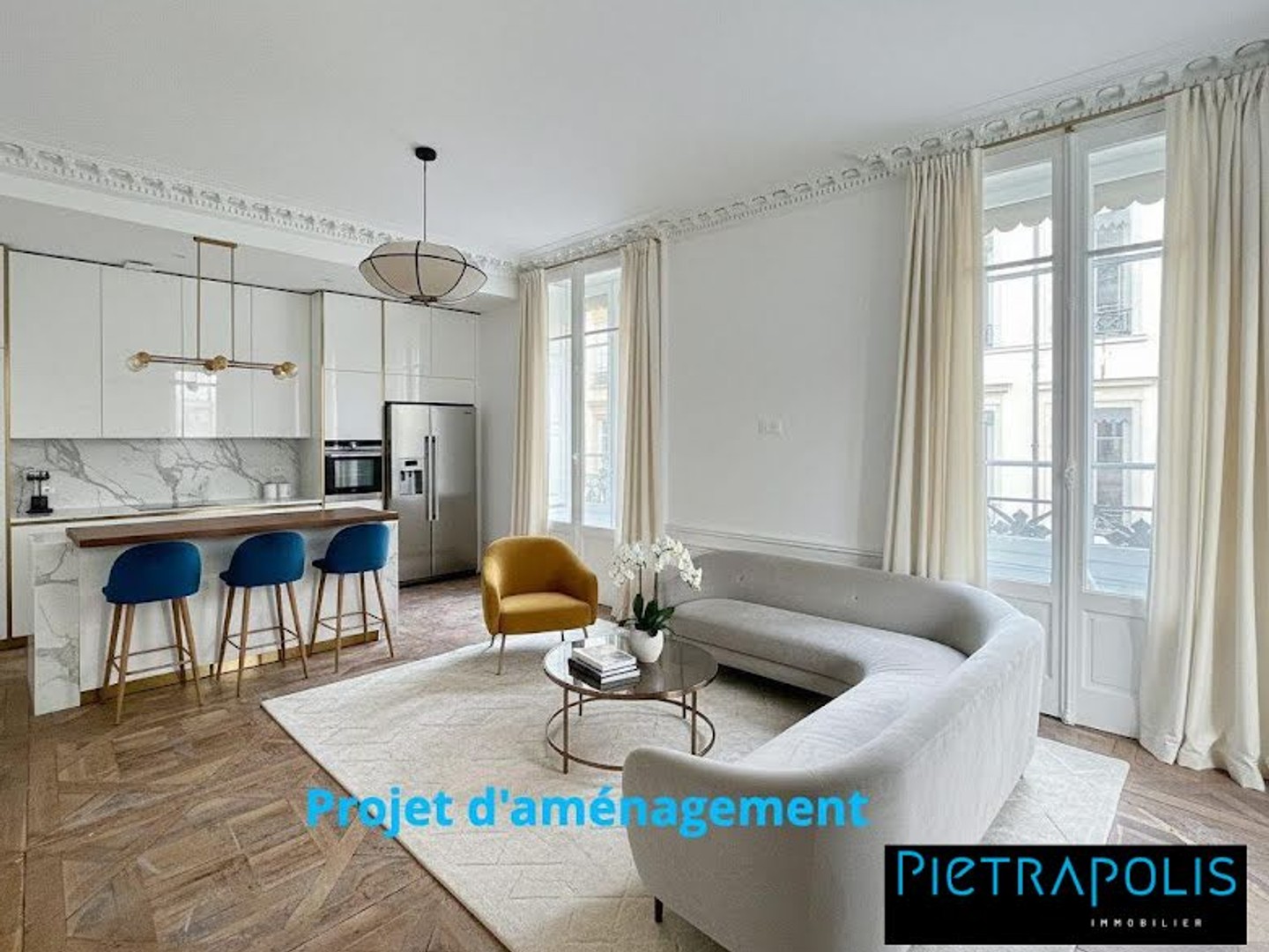 Appartement 3 pièces 69 m²