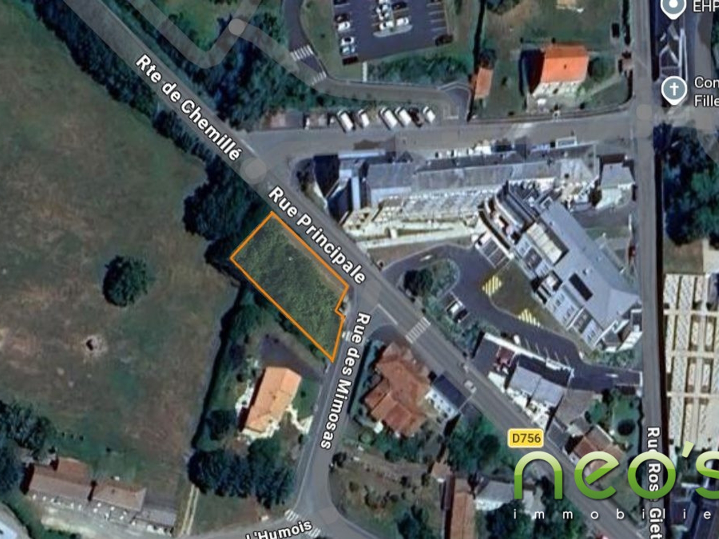 Terrain en individuel 800 m²