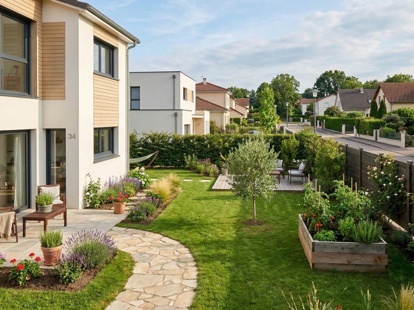 **RETOUR Villa 5 chambres avec GARAGE + TERRASSE + JARDIN**