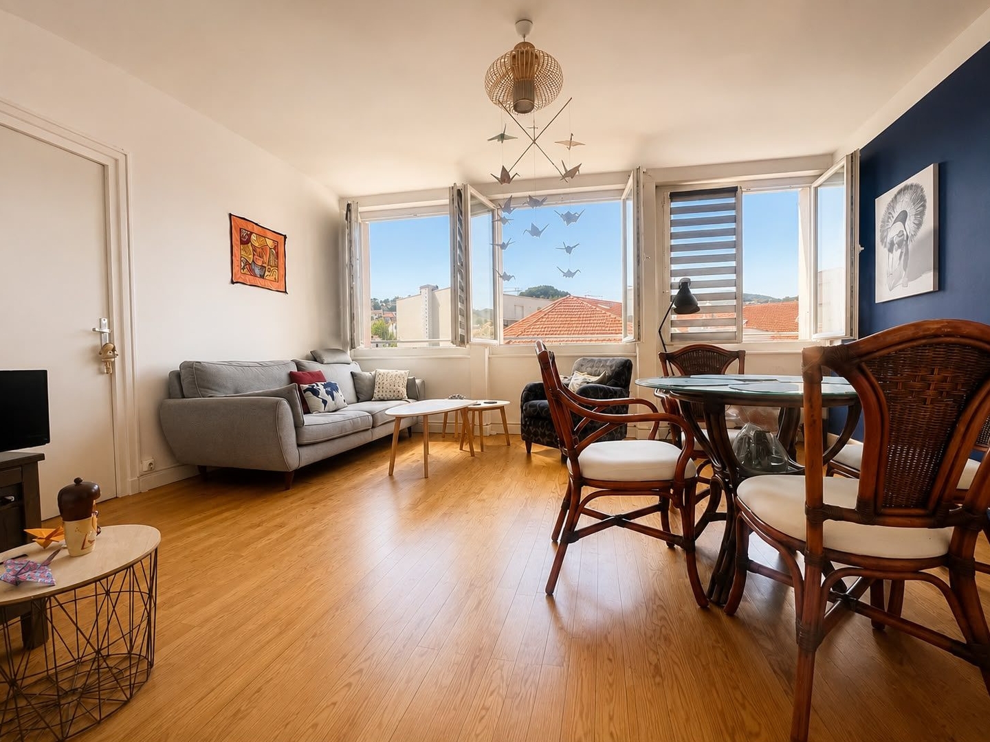 Appartement lumineux 57 m² - Chamalières / Les Salins - Accès toit-terrasse