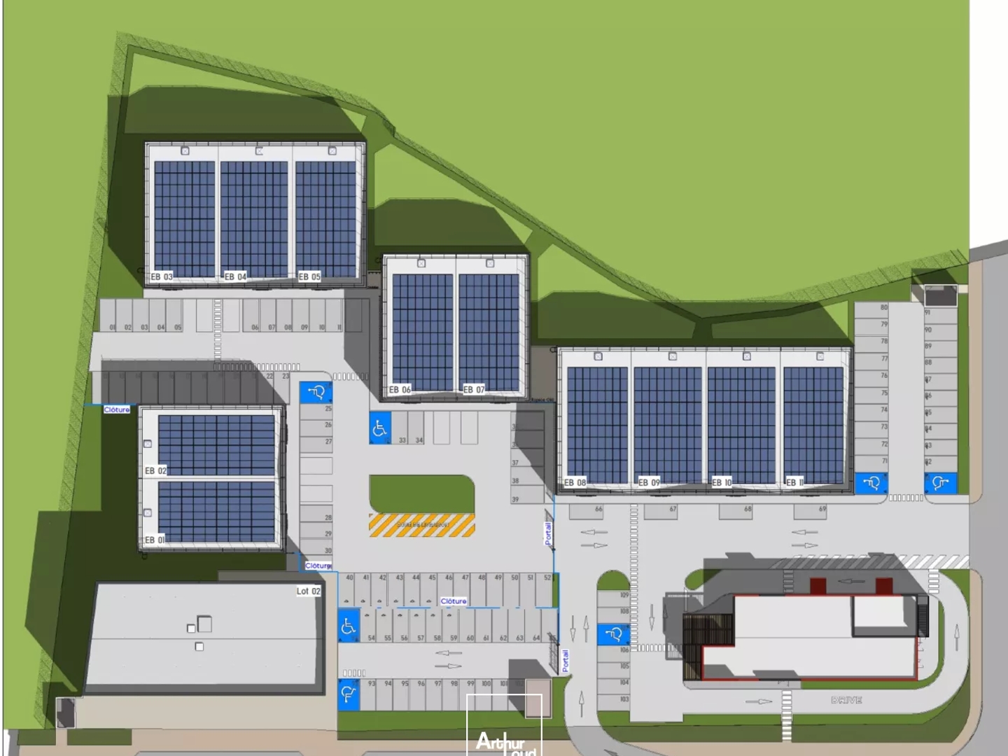 Locaux à vendre - 1200m2 - Perpignan (66000)