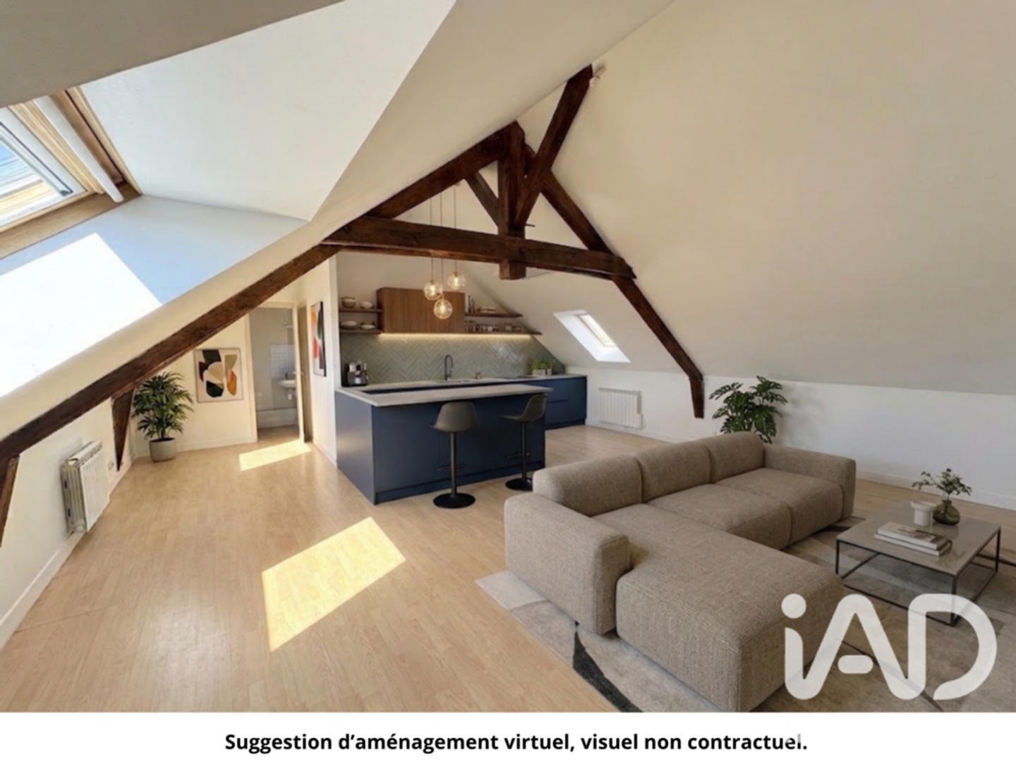 Appartement à vendre - 2 pièces - 52m2 - La Ferté-Gaucher (77320)