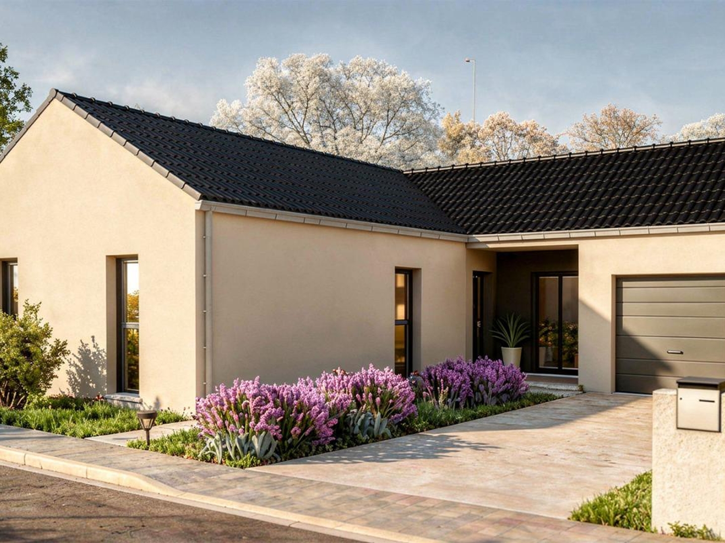 Terrain + maison 107 m²