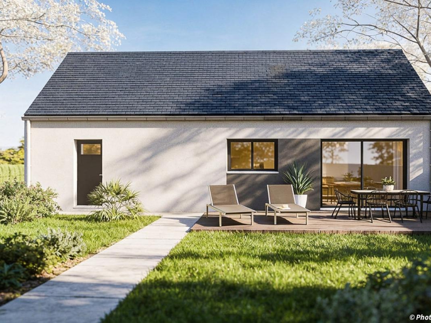 Maison à vendre - 107m2 - Saint-Aubin-Des-Bois (28300)