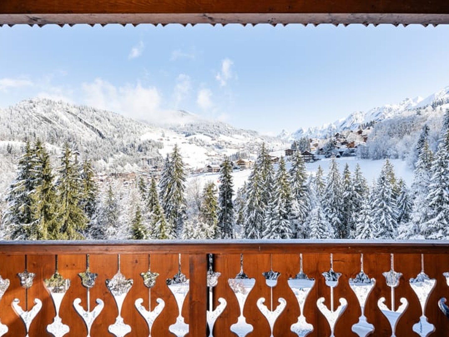 Appartement - Skis aux pieds & vue