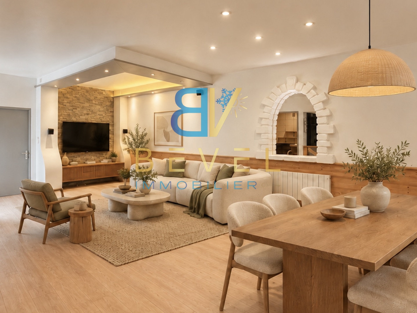 Appartement à vendre - 2 pièces - 73m2 - Saint-Julien-Mont... (73870)