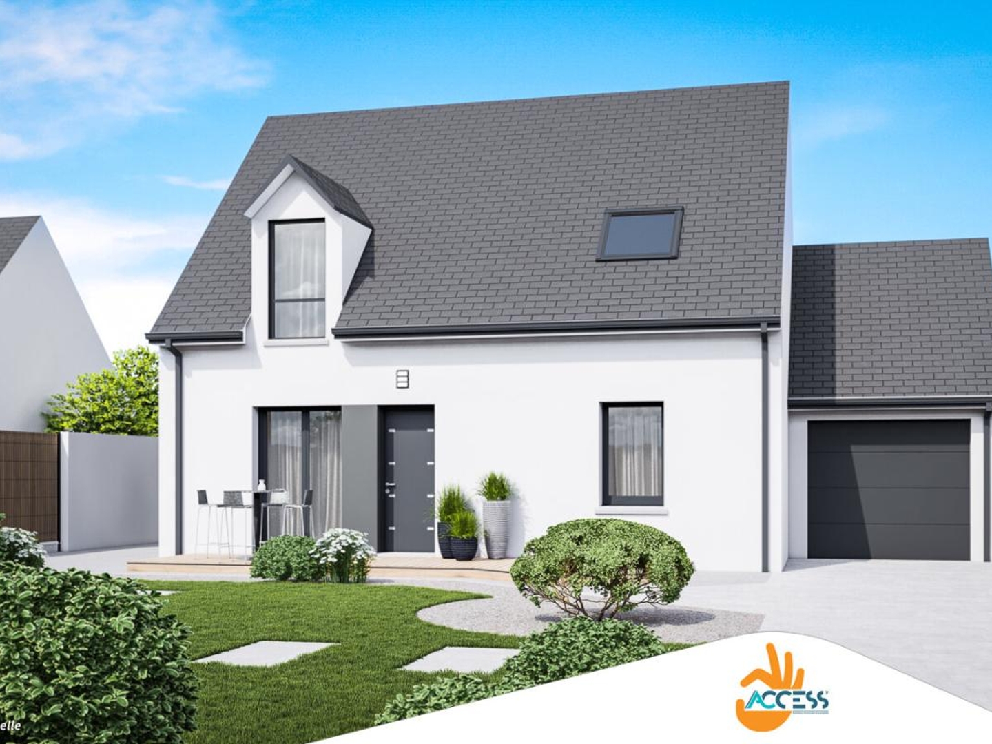 Terrain + maison 93 m²