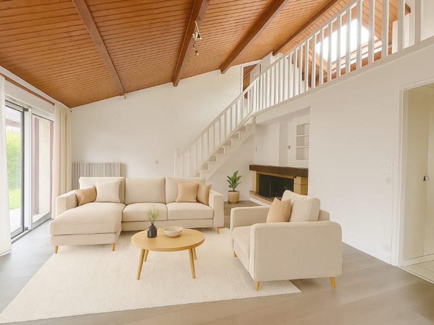 Quartier Plessis, au calme, maison 107 m2Quartier 4 chambres dont 2 au RDC. Terrain 513m2 environ