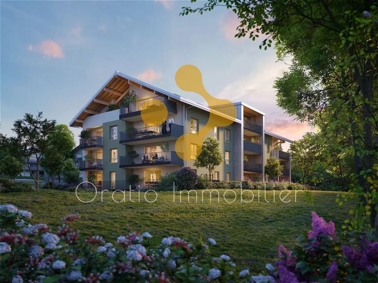 Appartement à vendre - 3 pièces - 65m2 - Fillière (74570)