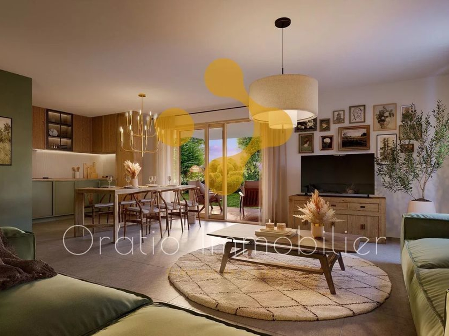 Appartement à vendre - 3 pièces - 65m2 - Fillière (74570)