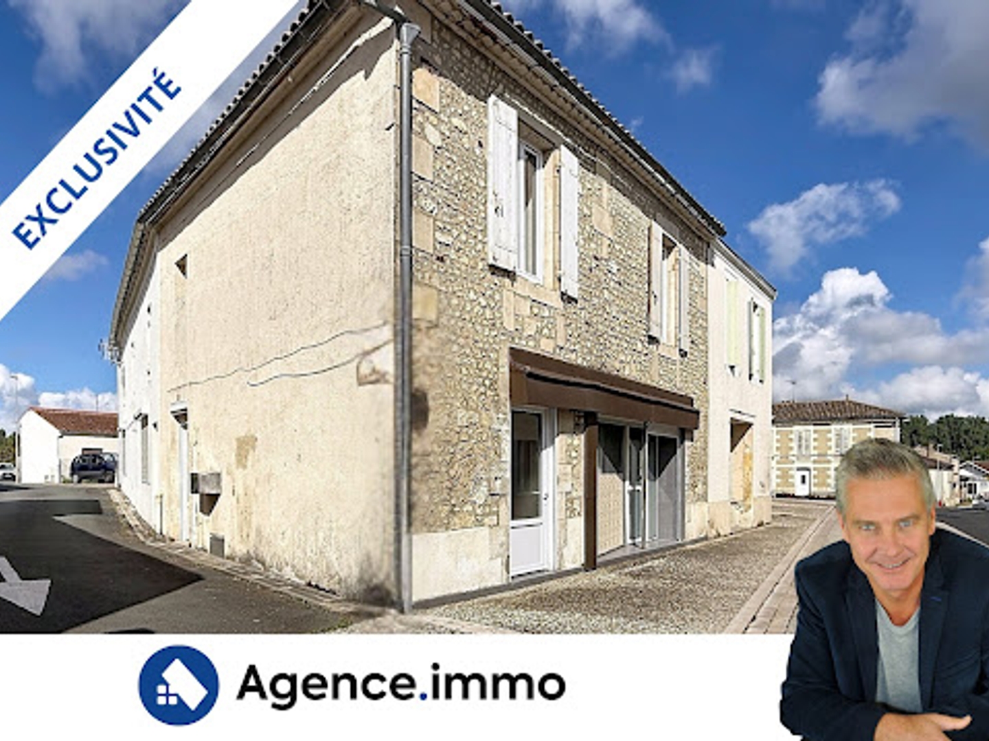 Maison à vendre - 3 pièces - 85m2 - Saint-Bonnet-Sur-... (17150)