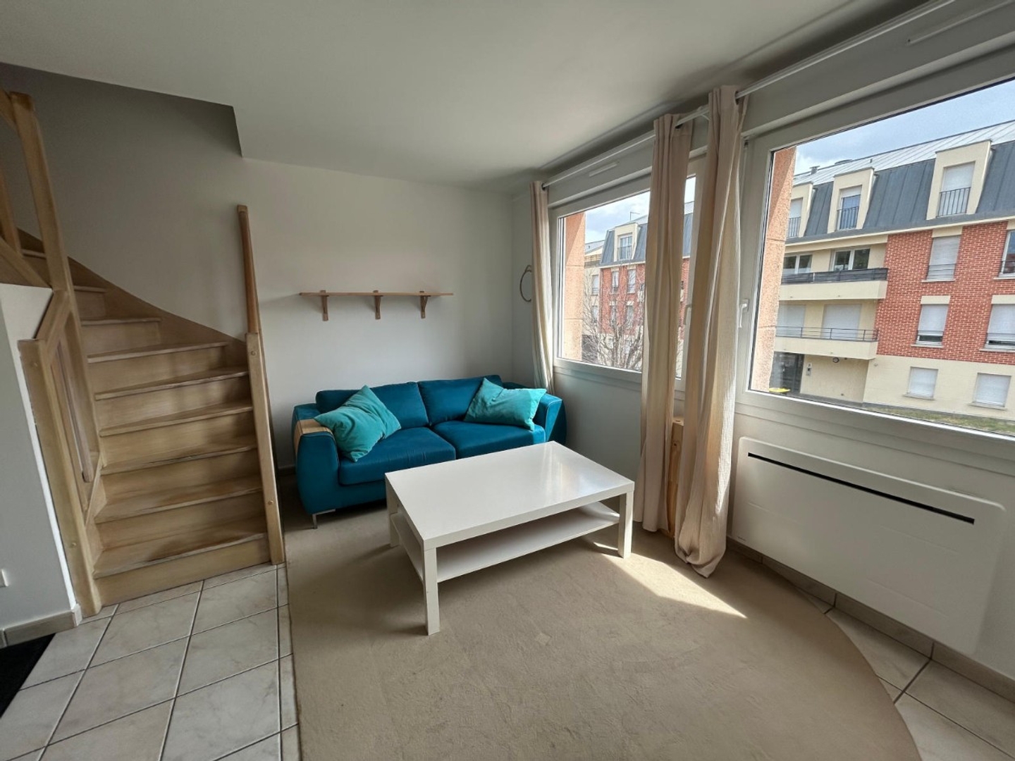 Duplex 2 chambres, parking