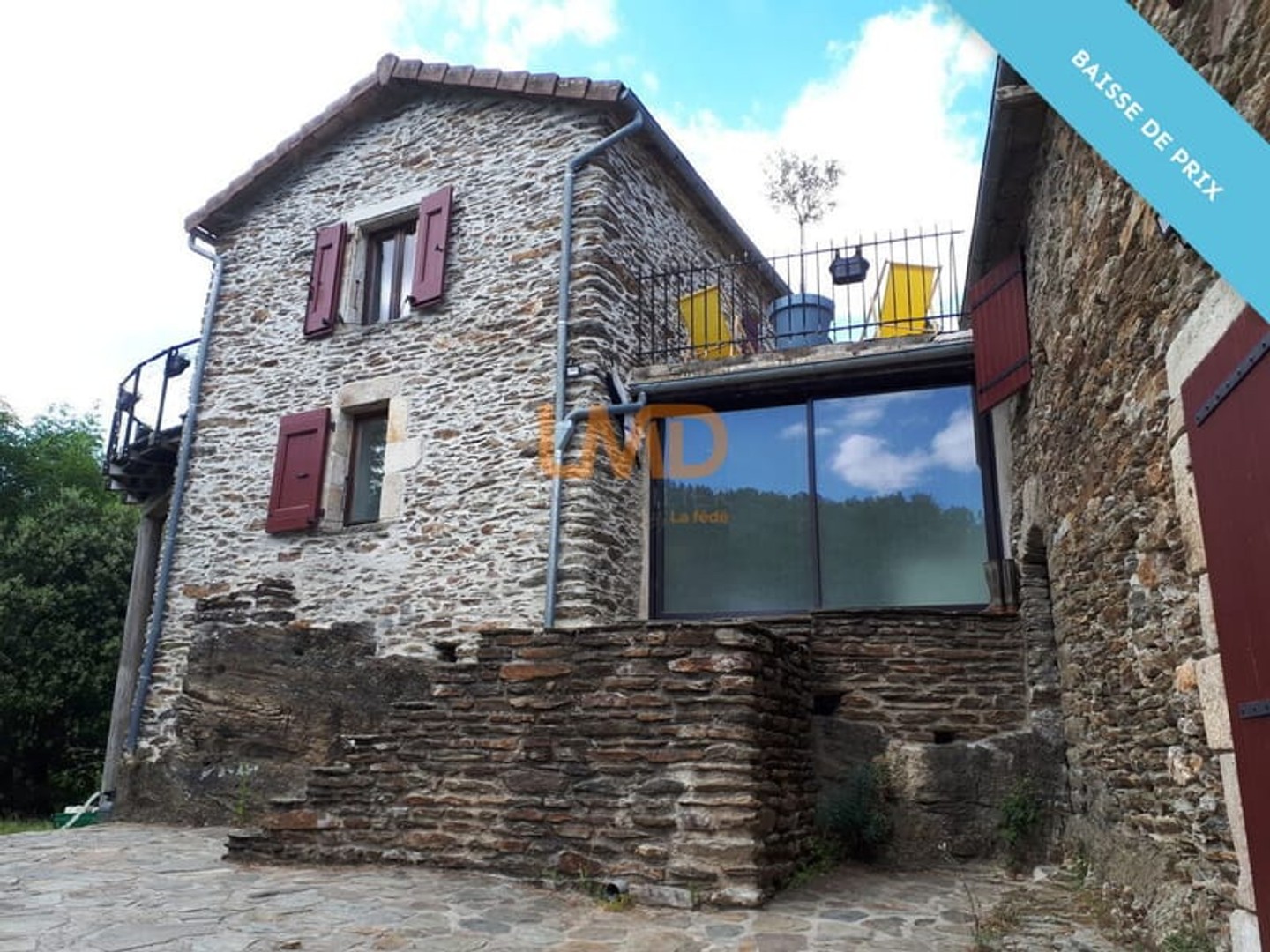 Maison à vendre - 4 pièces - 101m2 - Saint-Michel-De-Dèze (48160)